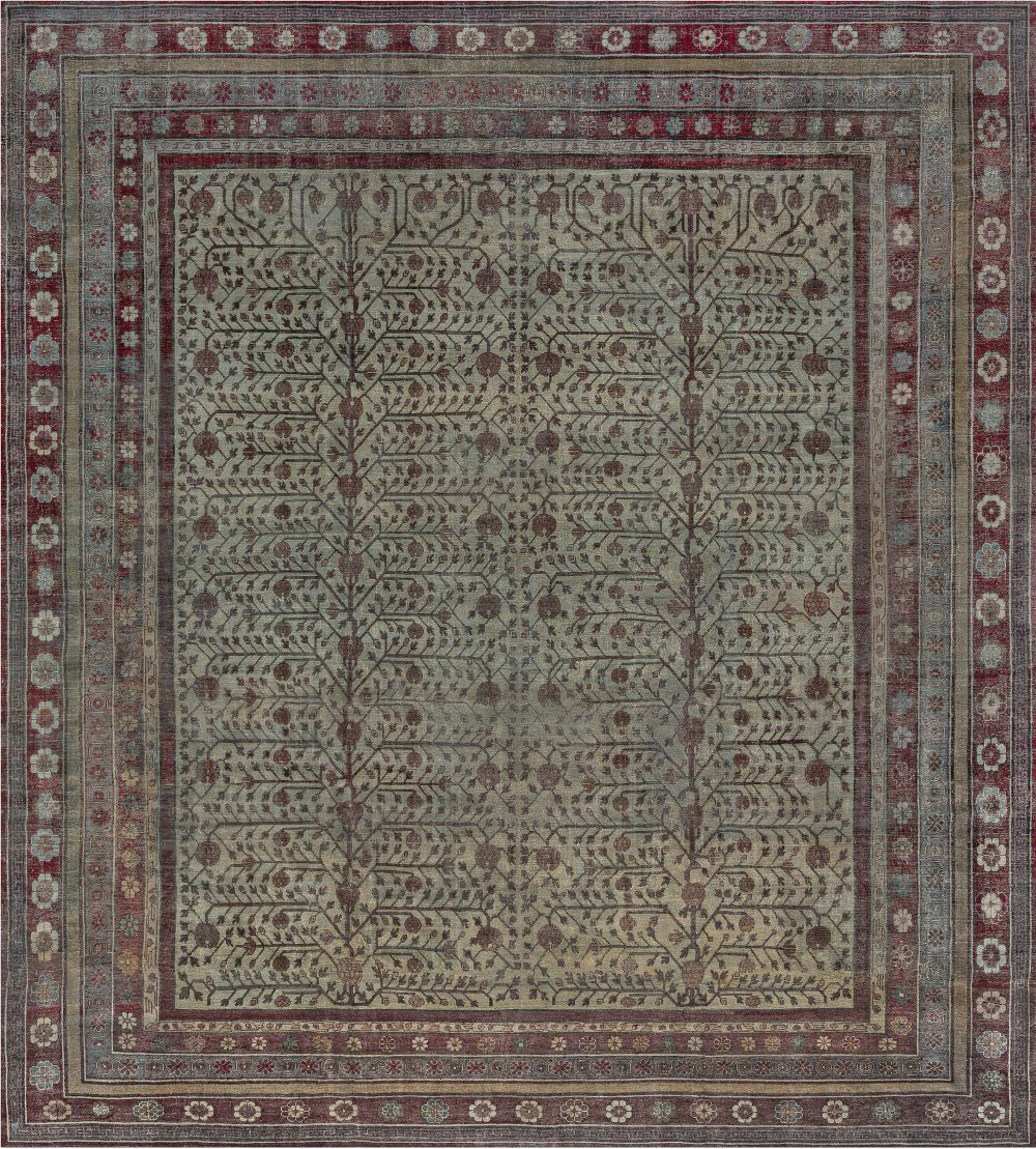 Silk Yarkand Samarkand Rug BB7340
