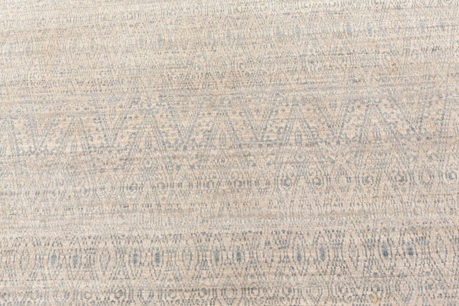 Doris Leslie Blau Collection New Traditional Inspired Beige, Blue Wool Rug N12133