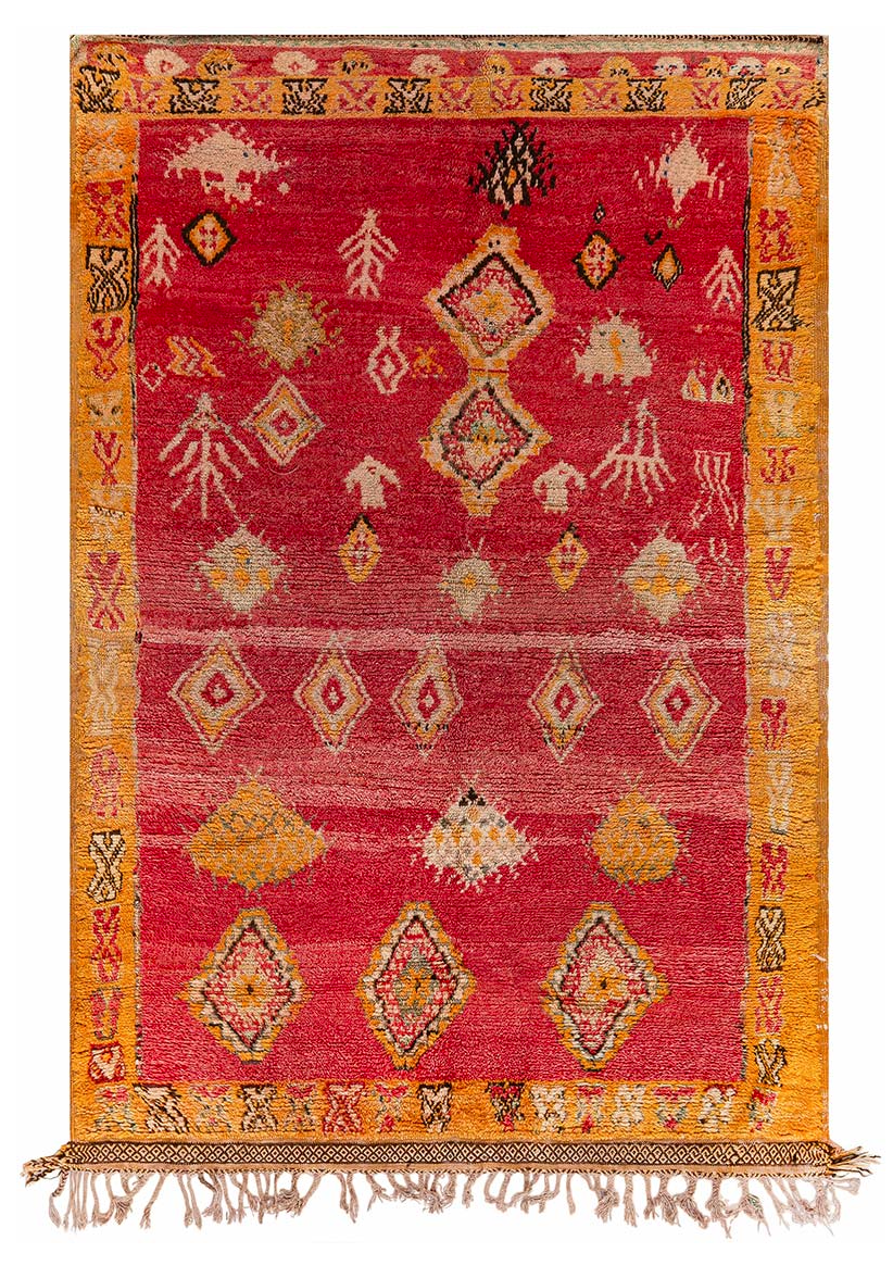 vintage-Moroccan-red-gold-color-rug