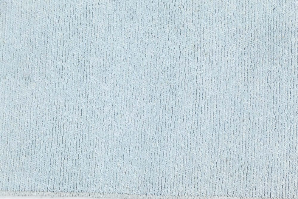 Doris Leslie Blau Collection Custom Silk Gray Runner N12145