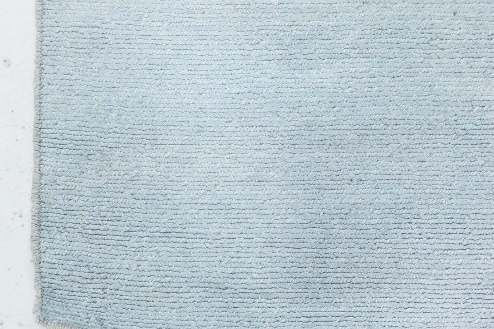 Doris Leslie Blau Collection Custom Silk Gray Runner N12145