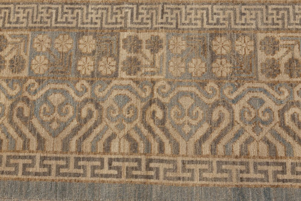 Doris Leslie Blau Collection Inspired Samarkand Handmade Wool Rug N12152