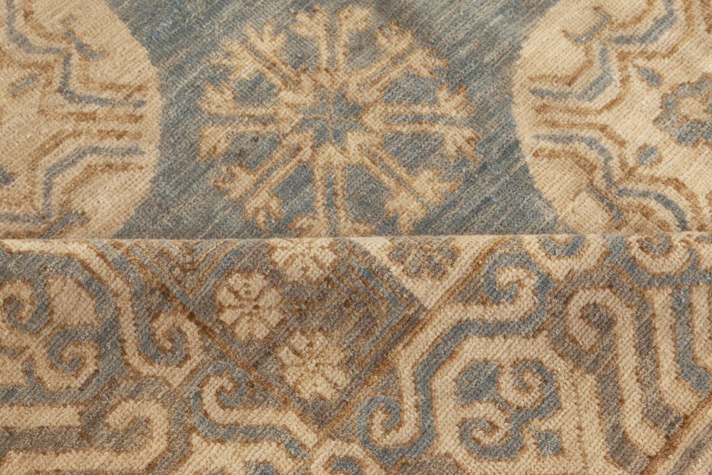 Doris Leslie Blau Collection Inspired Samarkand Handmade Wool Rug N12152