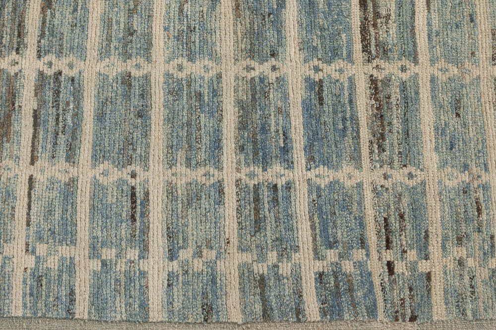 Doris Leslie Blau Collection Blue Pergolas Rug N12153