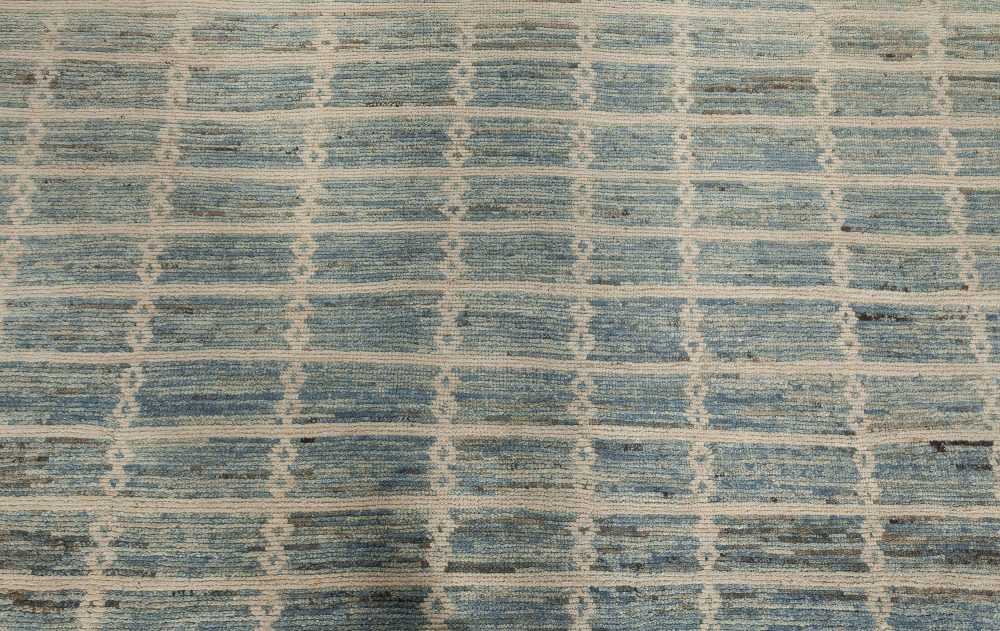 Doris Leslie Blau Collection Blue Pergolas Rug N12153