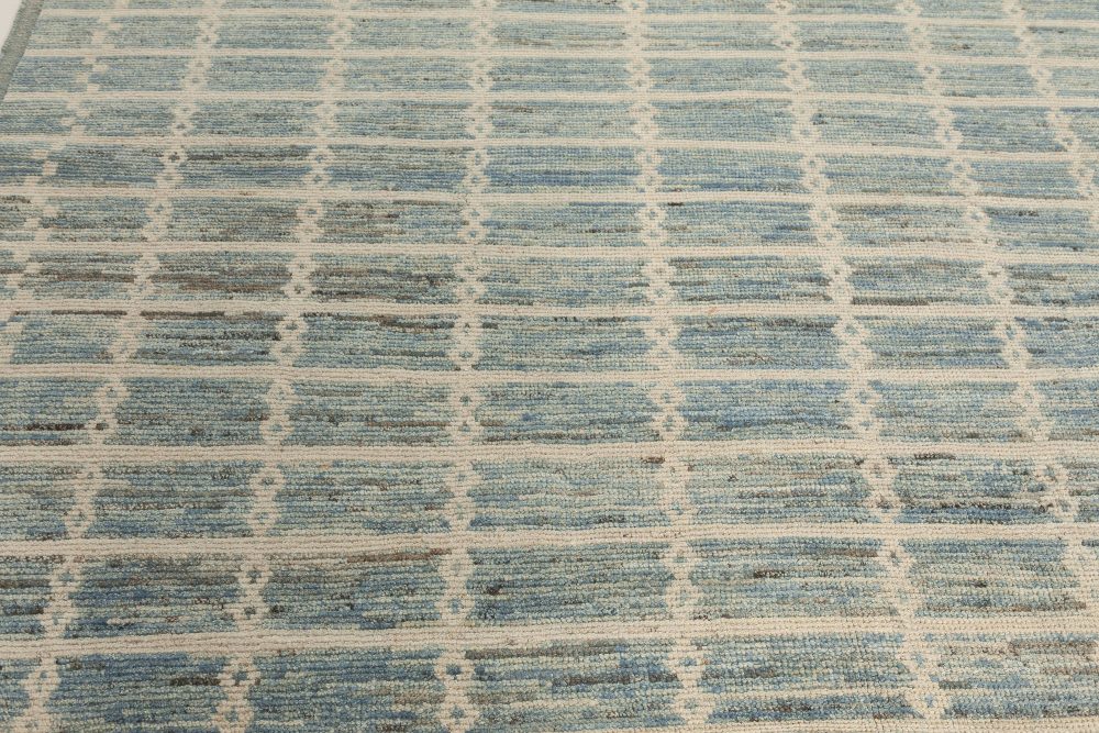 Doris Leslie Blau Collection Blue Pergolas Rug N12153