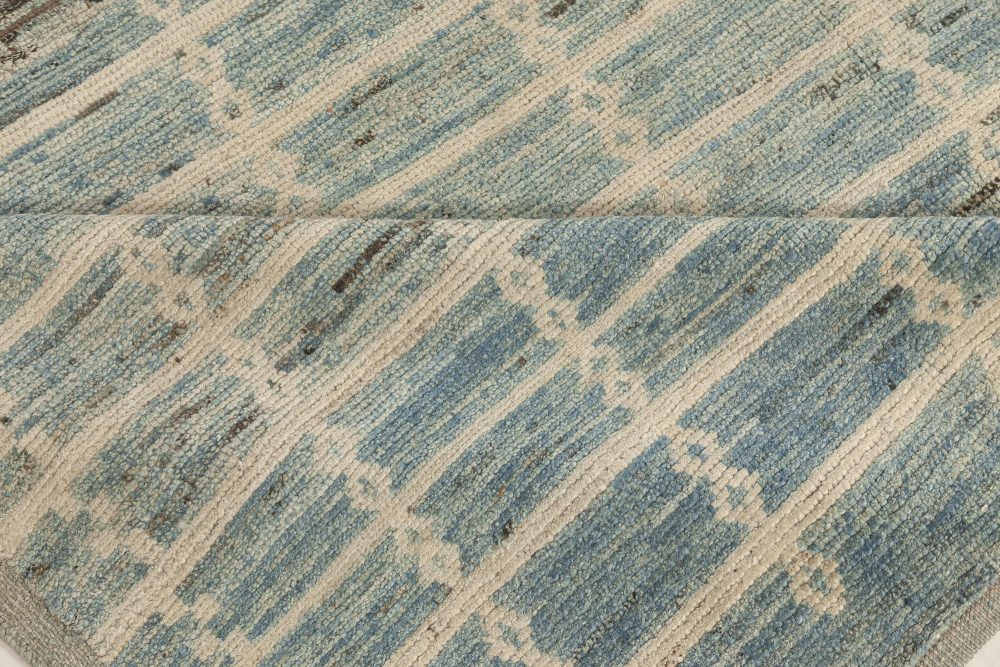 Doris Leslie Blau Collection Blue Pergolas Rug N12153