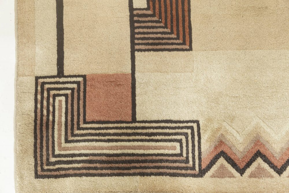 Vintage Art Deco rug BB7583