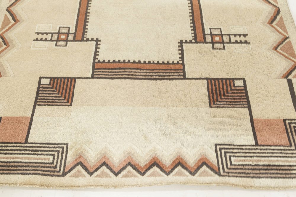 Vintage Art Deco rug BB7583