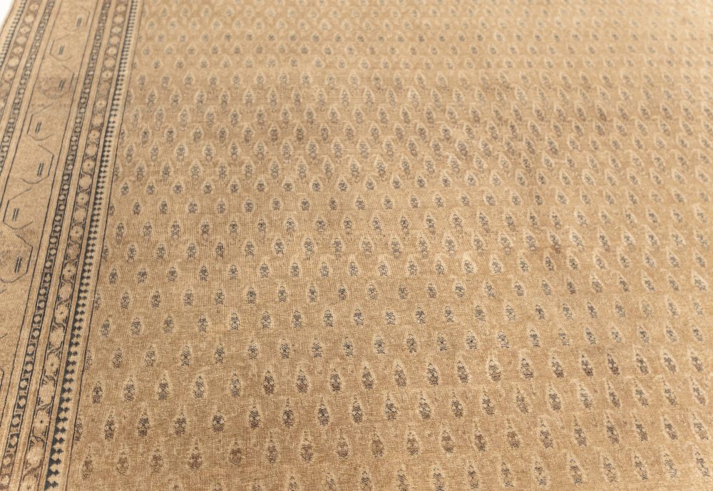 Authentic Persian Tabriz Rug in Beige, Blue, Brown BB7586