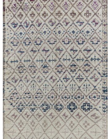 Contemporary Flatweave Solid Light Beige Wool Carpet “Alabaster” N12854 Contemporary Flatweave Solid Light Beige Wool Carpet “Alabaster” N12854