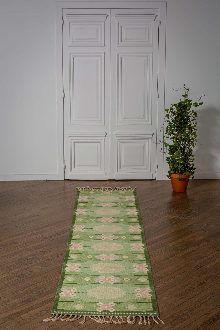 Vintage Swedish Rug by Ingegerd Silow BB7631