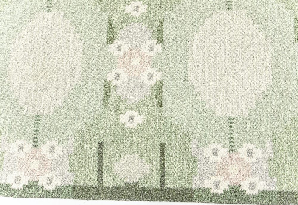 Vintage Swedish Rug by Ingegerd Silow BB7631