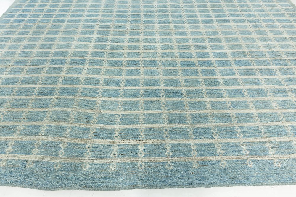 Doris Leslie Blau Collection Blue Pergolas Rug N12206