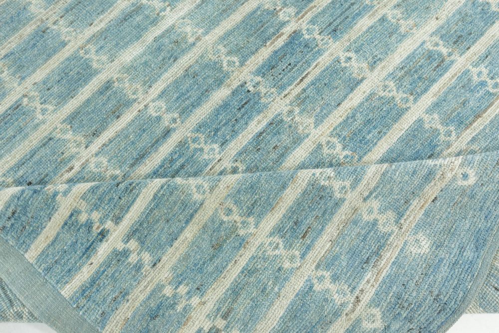 Doris Leslie Blau Collection Blue Pergolas Rug N12206