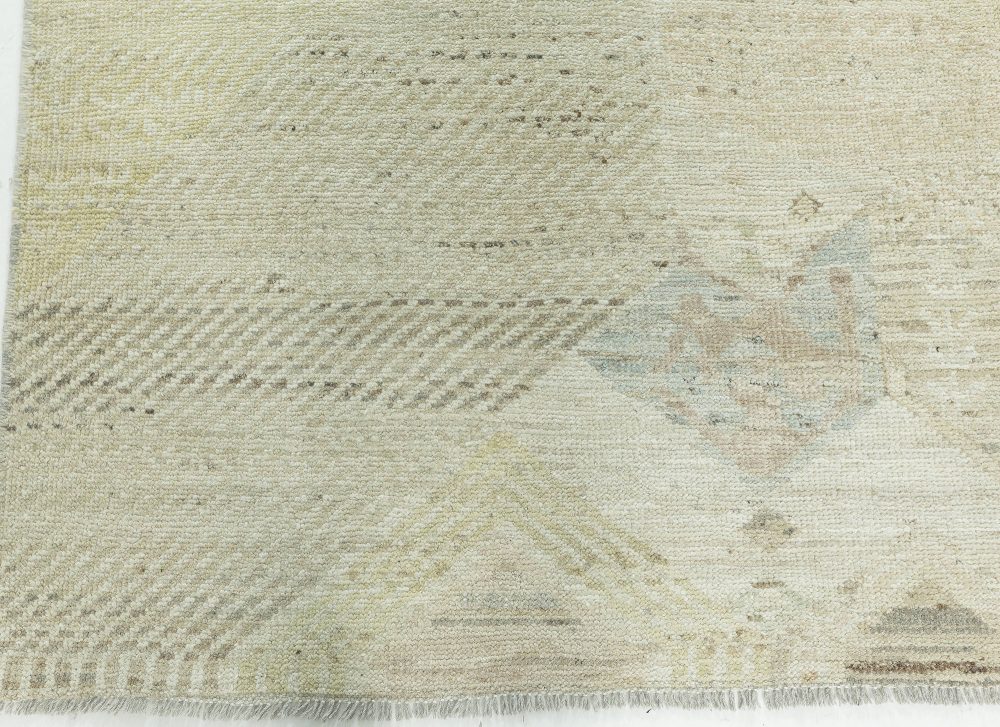 Doris Leslie Blau Collection Countryside Textural Wool Rug N12211