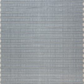 Traditional Style Contemporary Blue Dhurrie Rug N12213