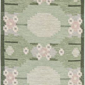 Vintage Swedish Rug by Ingegerd Silow BB7631