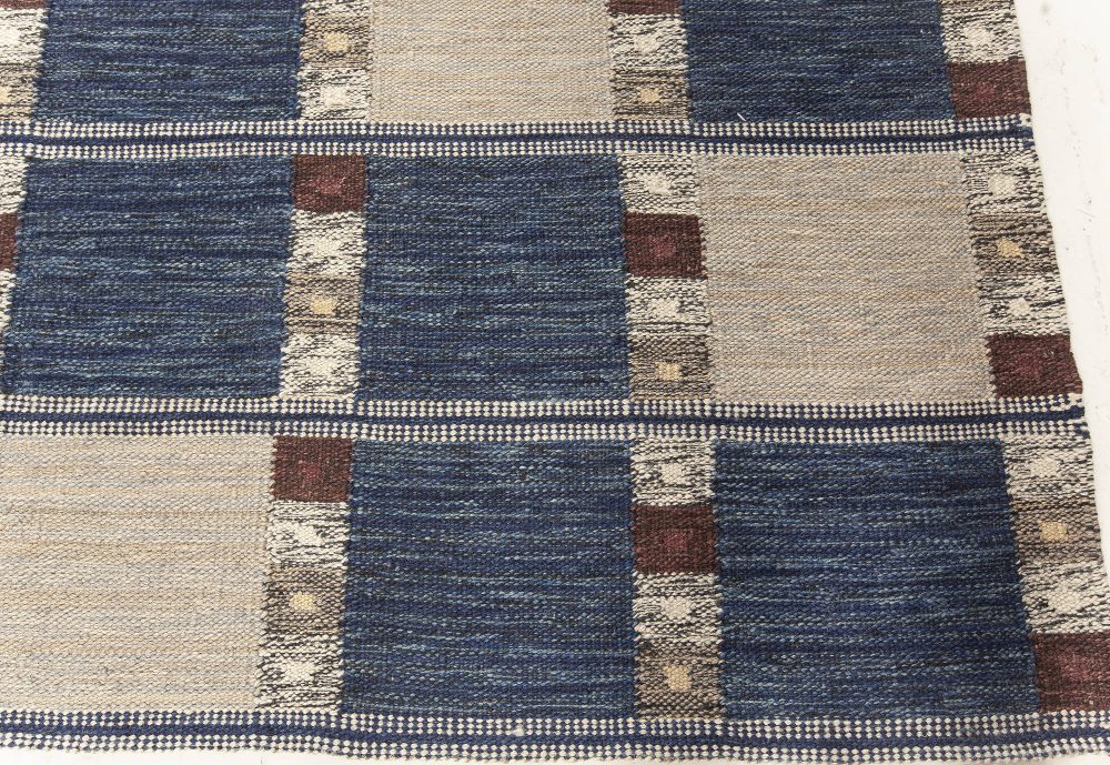 Doris Leslie Blau Collection Skyline Swedish Flatweave Rug N12219