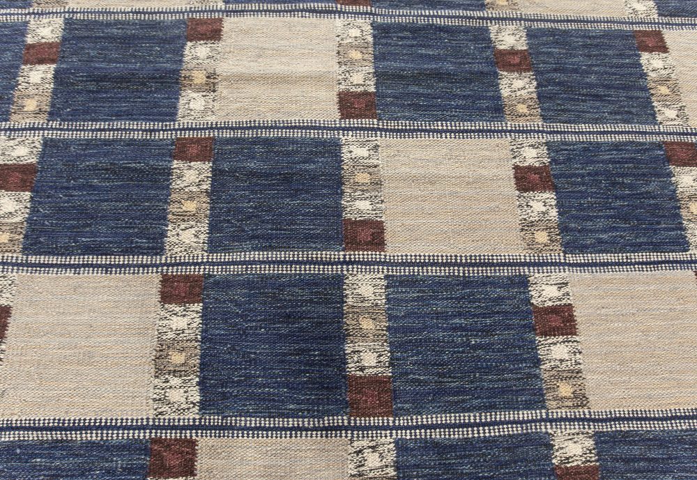 Doris Leslie Blau Collection Skyline Swedish Flatweave Rug N12219