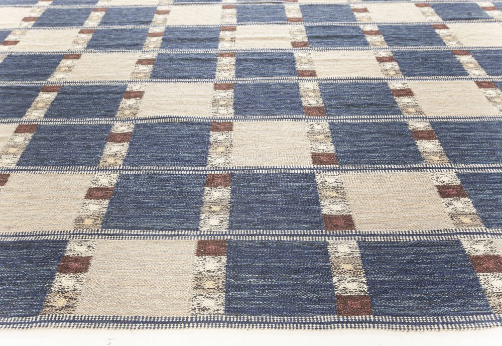 Doris Leslie Blau Collection Skyline Swedish Flatweave Rug N12219