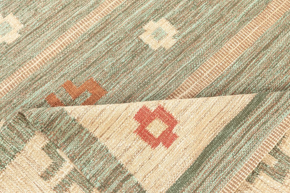 Doris Leslie Blau Collection Contemporary August Fields Swedish Rug N12224