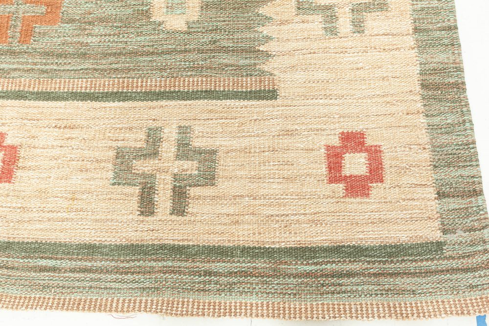 Doris Leslie Blau Collection Contemporary August Fields Swedish Rug N12224