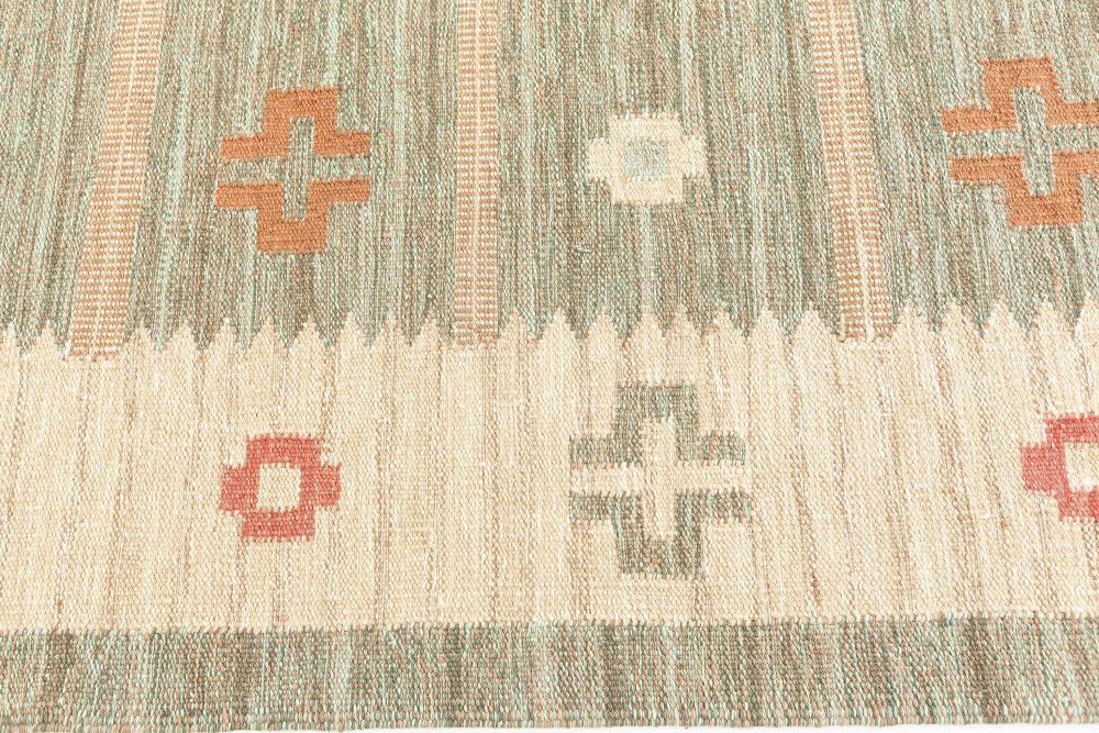 Doris Leslie Blau Collection Contemporary August Fields Swedish Rug N12224