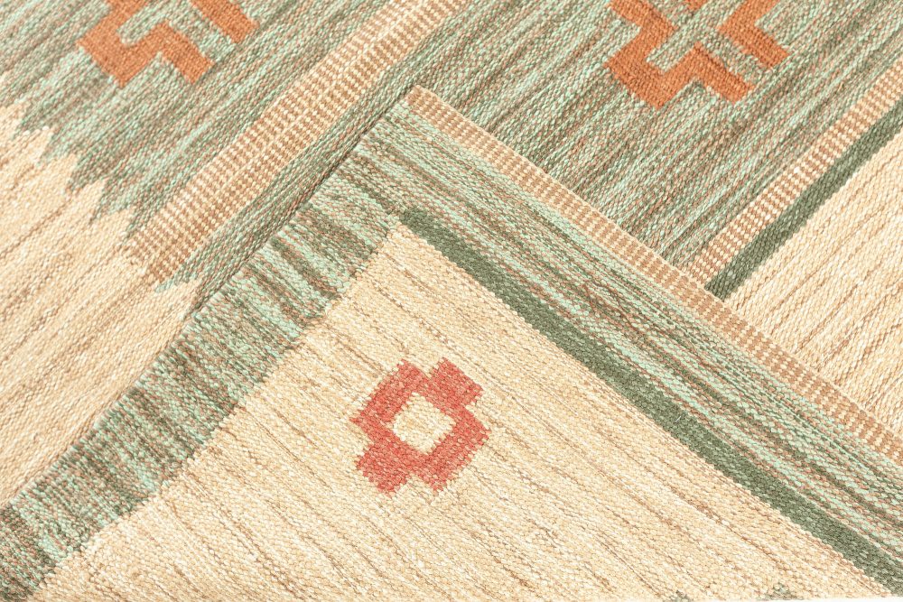 Doris Leslie Blau Collection Contemporary August Fields Swedish Rug N12224