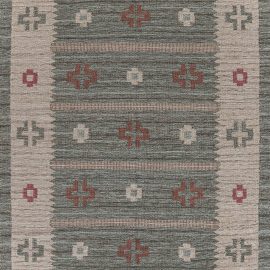 Doris Leslie Blau Collection Contemporary August Fields Swedish Rug N12224