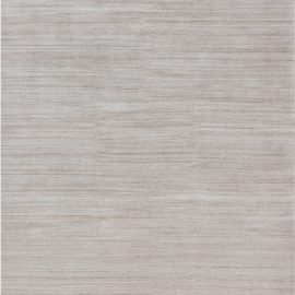 “Lignum” Modern Solid Light Taupe Hand-Knotted Wool Rug N12233
