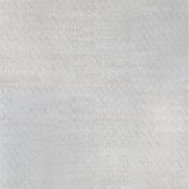 Geometric Contemporary Labyrinth Light Gray Hand-Knotted Wool Carpet “Mistmaze” N12230