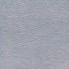 Modern Flatweave Geometric Light Gray Handmade Wool Rug “Lozaria” N12242
