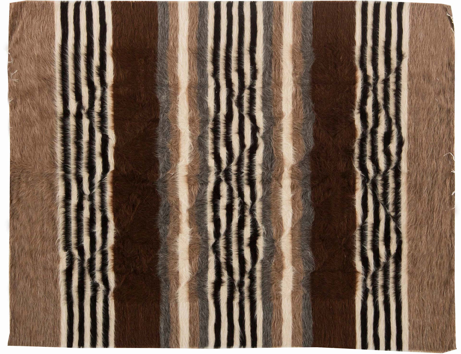 N11479 Alpaca Wool Rug Hand-woven on a House Loom in South America N11479 Alpaca Wool Rug Hand-woven on a House Loom in South America