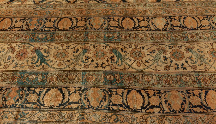 Authentic Persian Kirman Handmade Wool Rug (Size Adjusted) BB7647