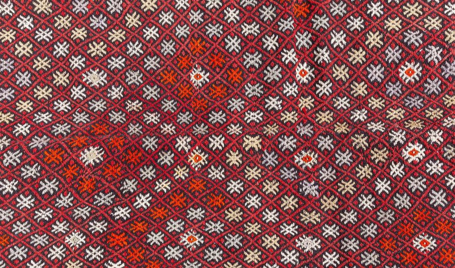 Bohemian Style Vintage Rag Rug BB7652