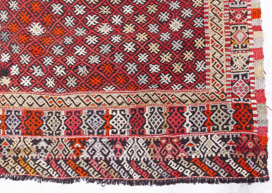 Bohemian Style Vintage Rag Rug BB7652