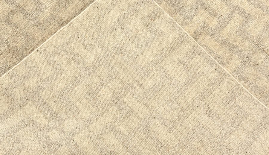 Doris Leslie Blau Collection High-Quality Terra Rug in Natural Wool N12262