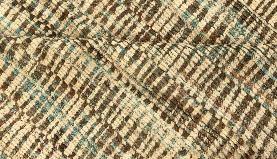 Doris Leslie Blau Collection Contemporary Textural Moroccan Rug N12265