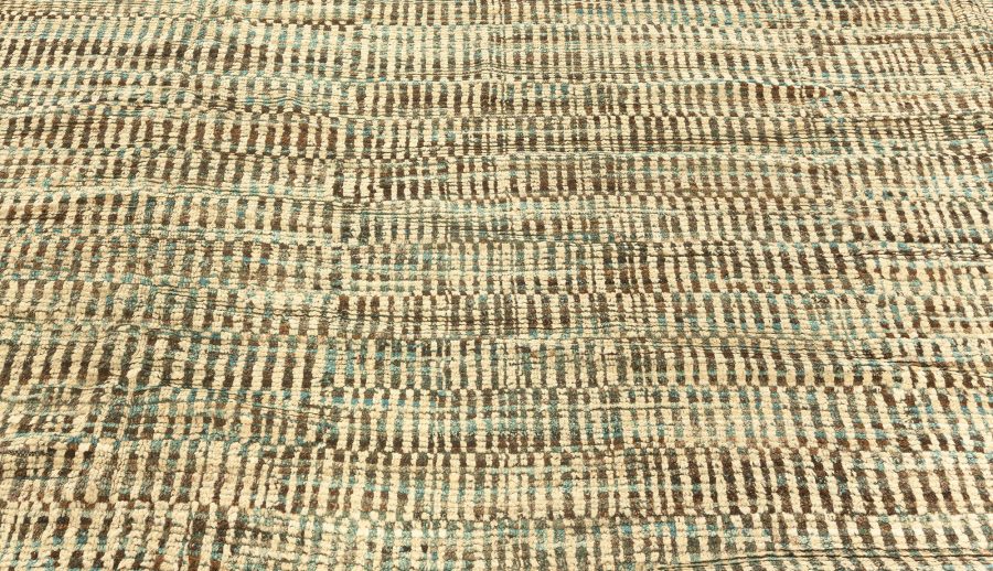 Doris Leslie Blau Collection Contemporary Textural Moroccan Rug N12265