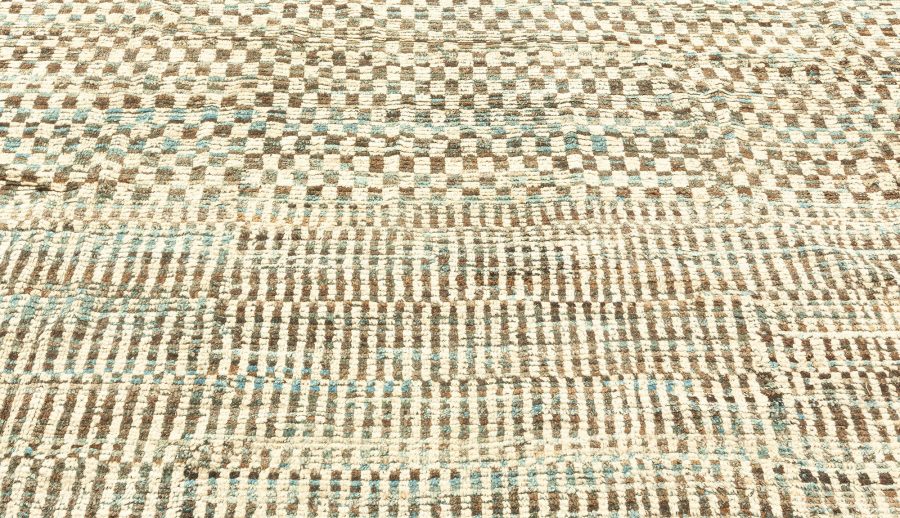 Doris Leslie Blau Collection Contemporary Textural Moroccan Rug N12265