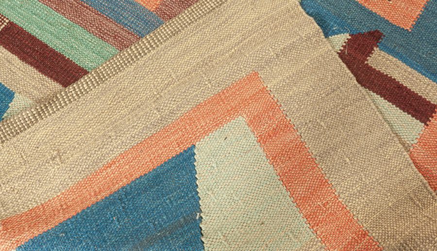 Contemporary Sunny Malmo Swedish Rug N12268