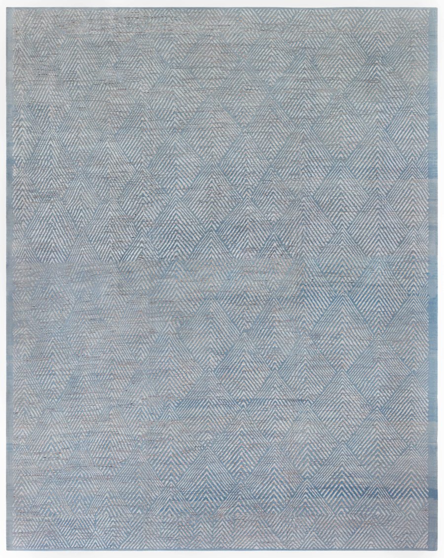 Large Extra Large Textural Conifers Rug N12257
