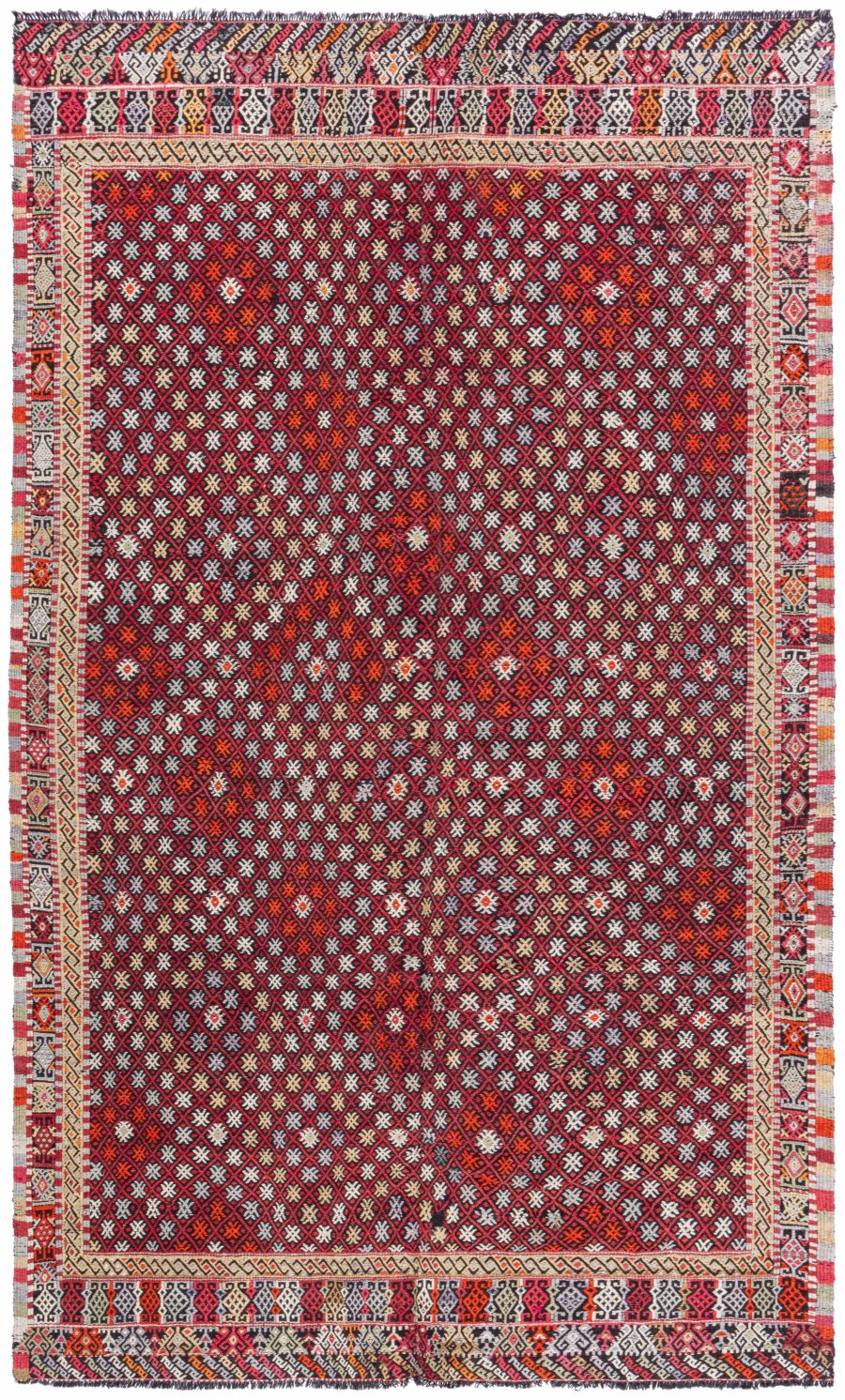 Bohemian Style Vintage Rag Rug BB7652