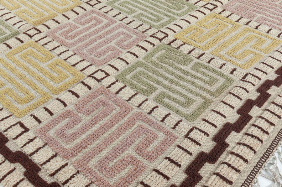 VINTAGE SWEDISH HIGH – LOW RUG BY MARTA MASS-FJETTERSTRÖM BB7658