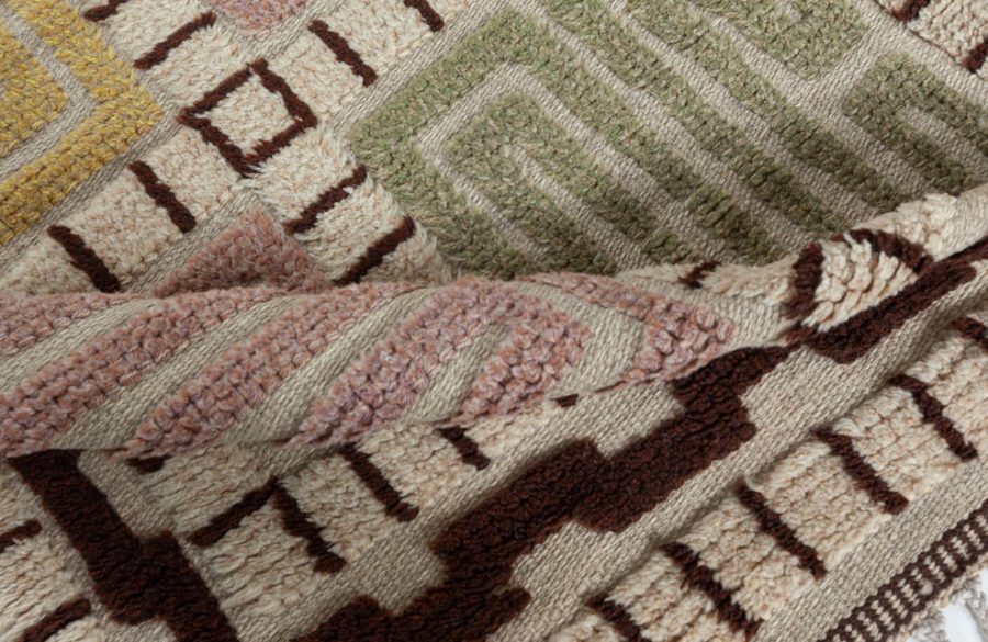 VINTAGE SWEDISH HIGH – LOW RUG BY MARTA MASS-FJETTERSTRÖM BB7658