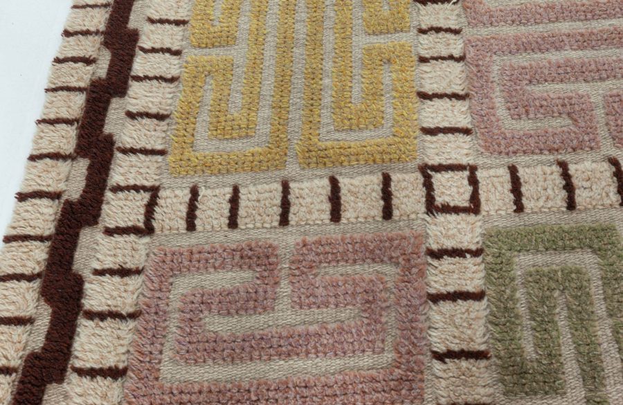 VINTAGE SWEDISH HIGH – LOW RUG BY MARTA MASS-FJETTERSTRÖM BB7658