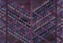 Vintage Swedish Blue, Brown, Purple Pile Rug by Marianne Richter “AB <mark class='searchwp-highlight'>MMF</mark> MR” BB7661