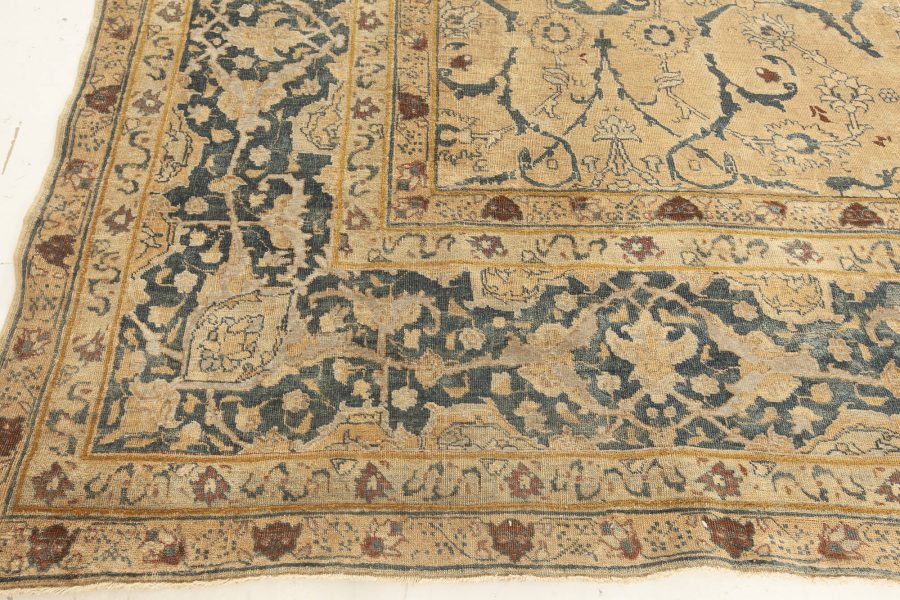 Authentic Persian Tabriz Handmade Wool Rug BB7668