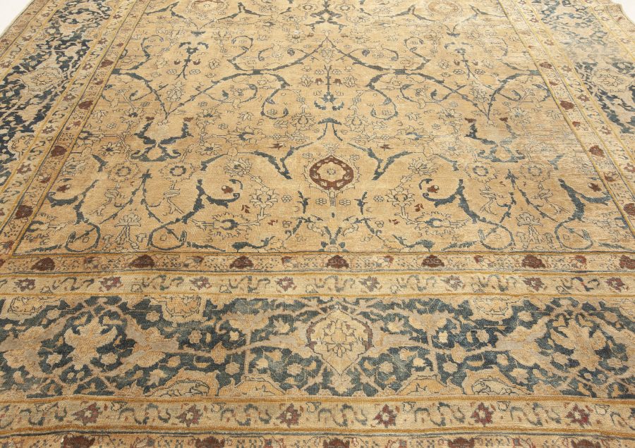 Authentic Persian Tabriz Handmade Wool Rug BB7668